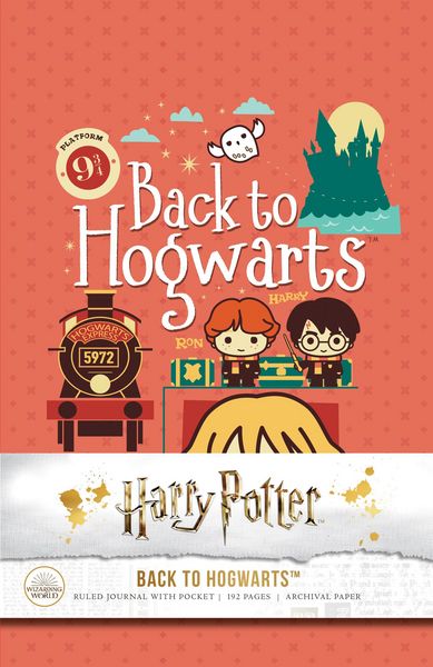 Produktbild: Harry Potter: Back to Hogwarts Hardcover Ruled Journal
