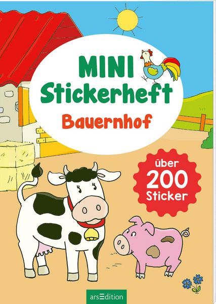 Produktbild: MINI-Stickerheft &ndash; Bauernhof