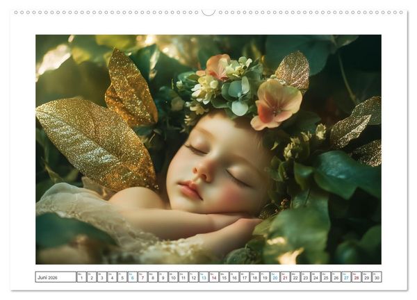 Produktbild: Babyzauber (Wandkalender 2026 DIN A2 quer), CALVENDO Monatskalender