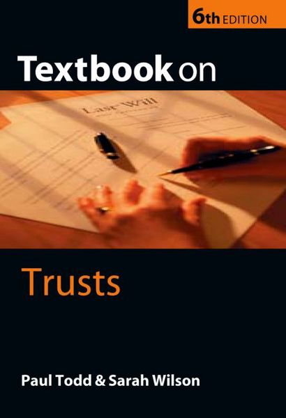 Produktbild: Textbook on Trusts