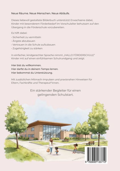 Produktbild: Hallo F&ouml;rderschule - Ein Bilderbuch f&uuml;r Kinder zum Entdecken der F&ouml;rderschule
