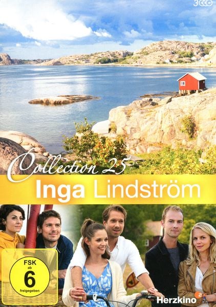 Produktbild: Inga Lindstr&ouml;m Collection 25 - Entscheidung f&uuml;r die Liebe, Lilith und die Sache mit den M&auml;nnern, Vom Festhalten und Loslassen [3 DVDs im Schuber]