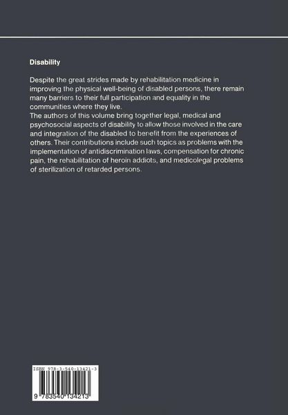 Produktbild: Disability