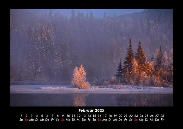 Produktbild: Landschaftskalender 2025 Fotokalender DIN A3