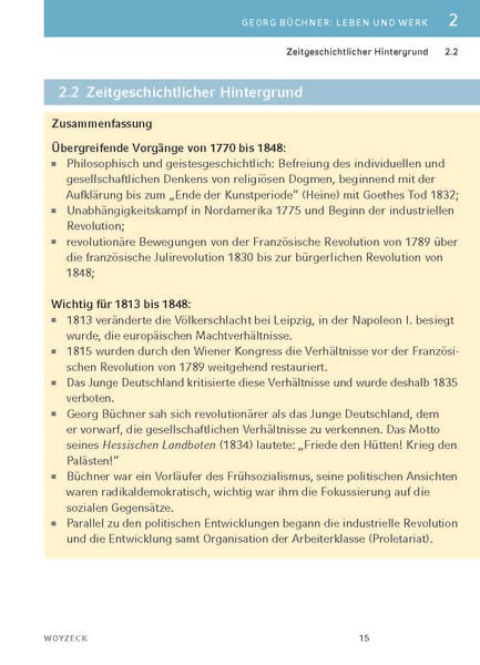 Woyzeck - Textanalyse und Interpretation