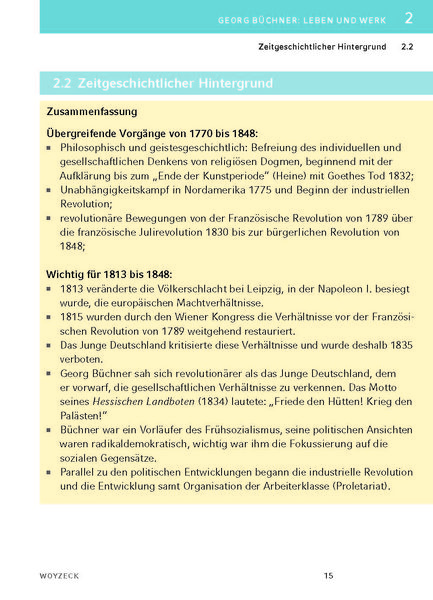 Produktbild: Woyzeck - Textanalyse und Interpretation