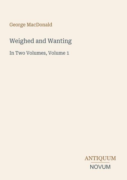 Produktbild: Weighed and Wanting