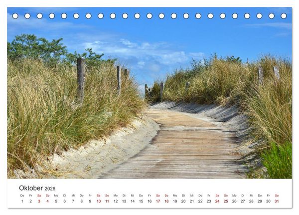 Produktbild: Heiligenhafen immer wieder (Tischkalender 2026 DIN A5 quer), CALVENDO Monatskalender