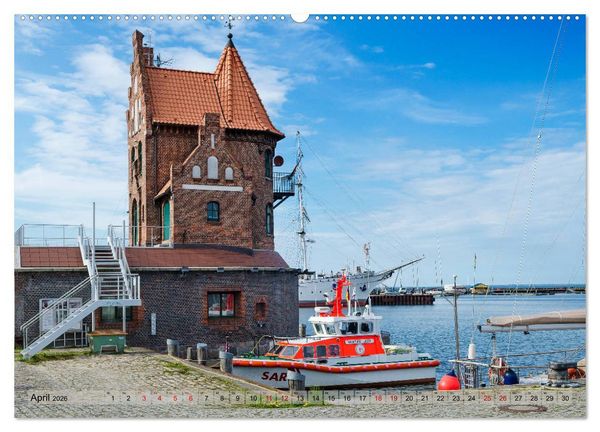 Produktbild: Ein Bummel durch die Hansestadt Stralsund (Wandkalender 2026 DIN A2 quer), CALVENDO Monatskalender