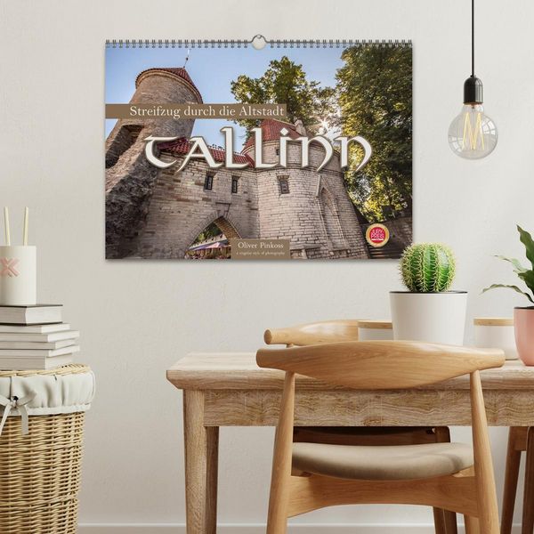 Produktbild: Tallinn - Streifzug durch die Altstadt (Wandkalender 2026 DIN A3 quer), CALVENDO Monatskalender