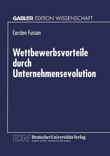 Produktbild: Wettbewerbsvorteile durch Unternehmensevolution