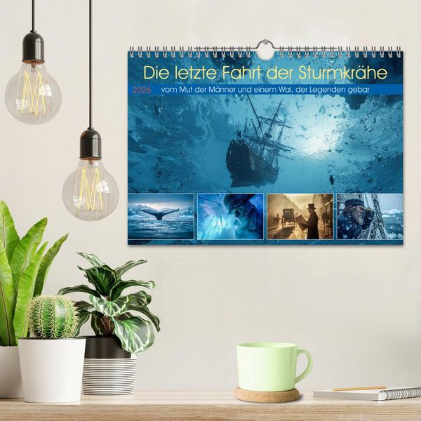 Produktbild: Die letzte Fahrt der Sturmkr&auml;he (Wandkalender 2026 DIN A4 quer), CALVENDO Monatskalender