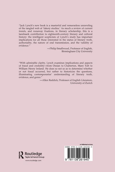 Produktbild: Deception and Detection in Eighteenth-Century Britain