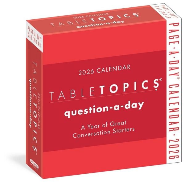 Produktbild: Tabletopics(r) Question-A-Day Page-A-Day(r) Calendar 2026