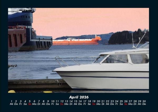 Produktbild: Boote und Segelschiffe 2026 Fotokalender DIN A4