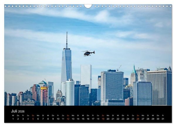 Produktbild: Perspektiven einer Weltstadt - New York (Wandkalender 2026 DIN A3 quer), CALVENDO Monatskalender