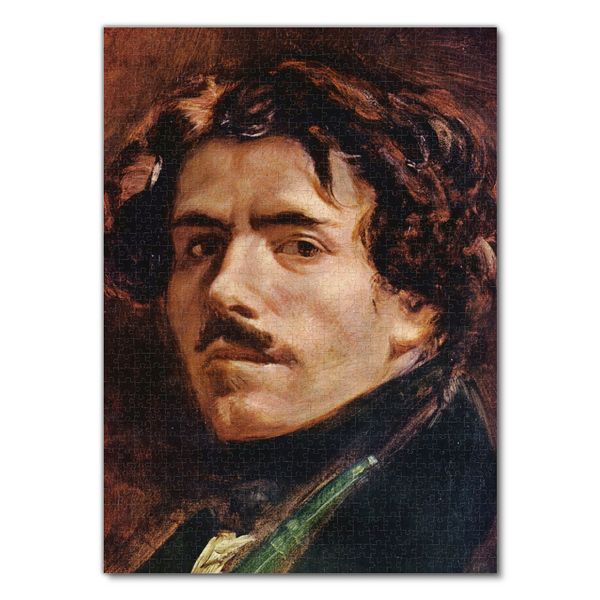 Produktbild: Lais Puzzle Eug&egrave;ne Ferdinand Victor Delacroix - Selbstportr&auml;t, Detail 1000 Teile