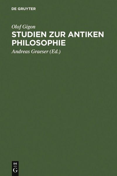 Produktbild: Studien zur antiken Philosophie