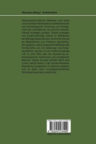 Produktbild: Arch&auml;ometrie