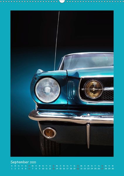 Produktbild: US Klassiker 1956 bis 1966 (Premium, hochwertiger DIN A2 Wandkalender 2020, Kunstdruck in Hochglanz)