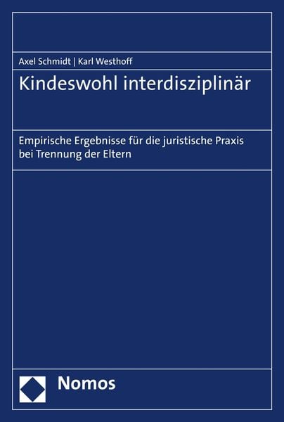 Produktbild: Kindeswohl interdisziplin&auml;r