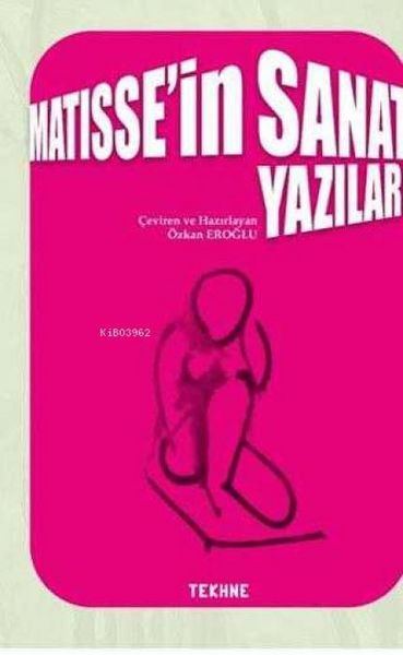 Produktbild: Matissein Sanat Yazilari