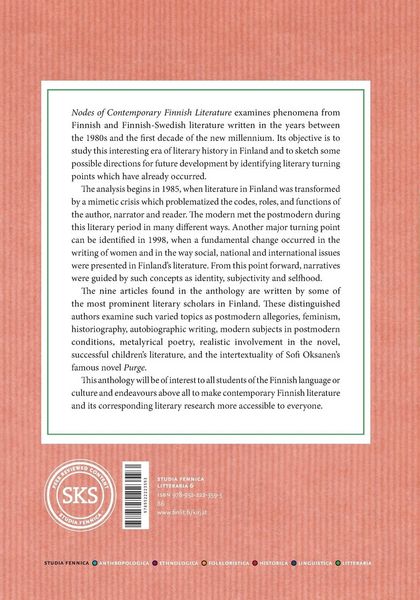 Produktbild: Nodes of Contemporary Finnish Literature