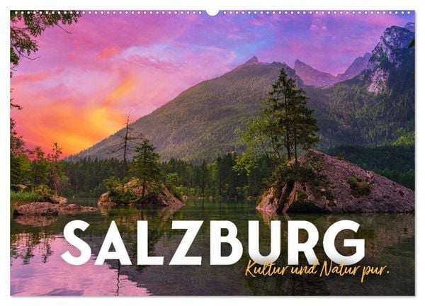 Produktbild: Salzburg - Kultur und Natur pur. (Wandkalender 2026 DIN A2 quer), CALVENDO Monatskalender