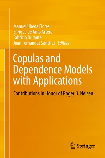 Produktbild: Copulas and Dependence Models with Applications