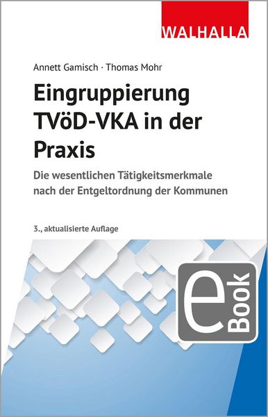 Produktbild: Eingruppierung TV&ouml;D-VKA in der Praxis