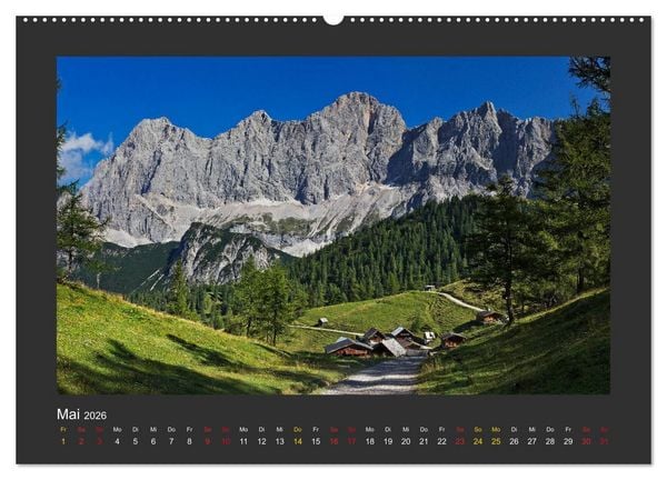 Produktbild: Bergschuh und Gipfelgl&uuml;ck (hochwertiger Premium Wandkalender 2026 DIN A2 quer), Kunstdruck in Hochglanz
