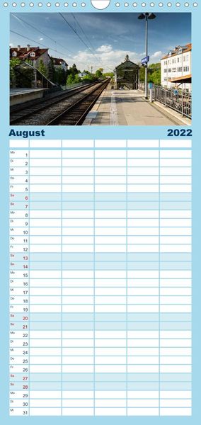 Produktbild: Familienplaner Unterhaching (Wandkalender 2022 , 21 cm x 45 cm, hoch)