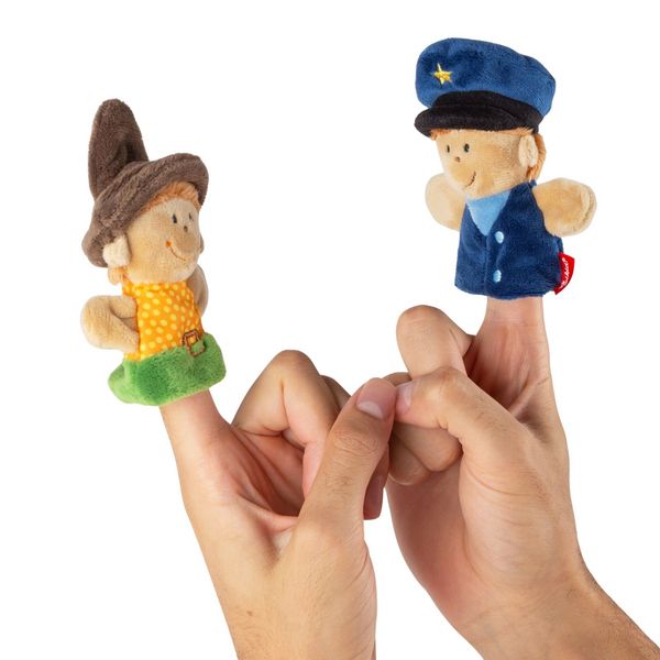 Produktbild: sigikid 43009 - Fingerpuppe Polizist