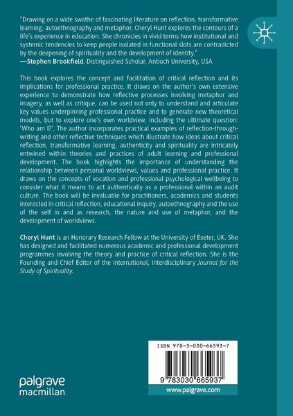 Produktbild: Critical Reflection, Spirituality and Professional Practice