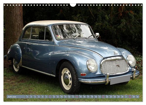 Produktbild: Oldtimer vergangenger Jahrzehnte (Wandkalender 2026 DIN A3 quer), CALVENDO Monatskalender