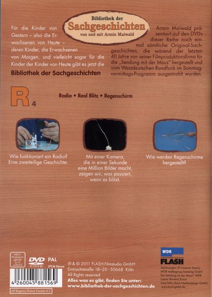 Produktbild: Bibliothek der Sachgeschichten (R4)Radio,Blitz,Regenschirm
