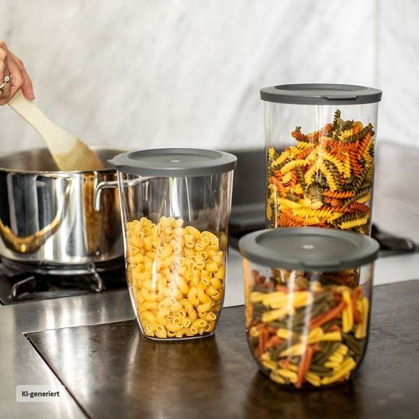 Produktbild: Koziol Vorratsdose 1,5 Liter CONNECT DRY STORAGE M Vorratsdose 1,5 Liter CONNECT DRY STORAGE M