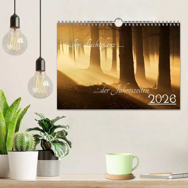 Produktbild: Im Lichtglanz der Jahreszeiten (Wandkalender 2026 DIN A4 quer), CALVENDO Monatskalender