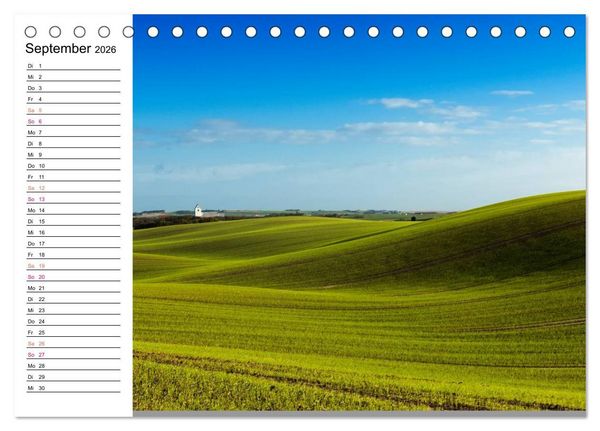 Produktbild: D&auml;nemark &ndash; Unterwegs in J&uuml;tland 2026 (Tischkalender 2026 DIN A5 quer), CALVENDO Monatskalender