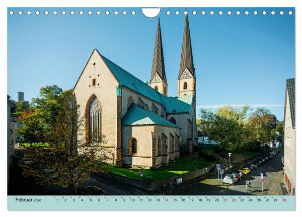 Produktbild: Bielefeld - Die freundliche Stadt am Teutoburger Wald (Wandkalender 2026 DIN A4 quer), CALVENDO Monatskalender