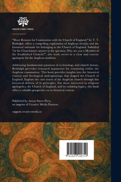 Produktbild: Short Reasons for Communion With the Church of England