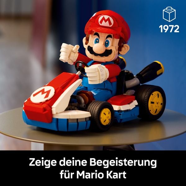 Produktbild: LEGO Super Mario 72037 Mario Kart: Mario & Standard-Kart Modellbau