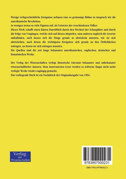 Produktbild: Die Amerikanische Revolution