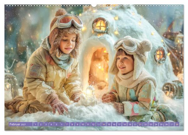 Produktbild: Faszination Licht - Durch Kinderaugen gesehen (Wandkalender 2027 DIN A2 quer), CALVENDO Monatskalender
