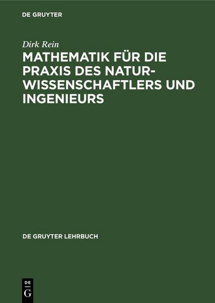 Produktbild: Mathematik f&uuml;r die Praxis des Naturwissenschaftlers und Ingenieurs