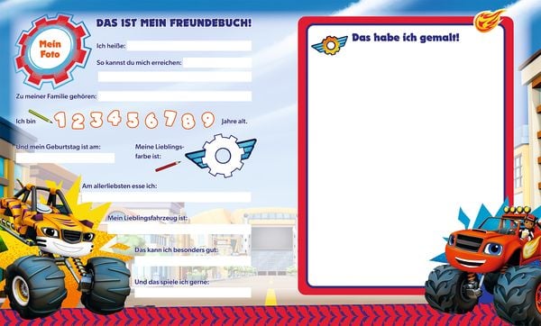 Produktbild: Blaze und die Monstermaschinen: Meine ersten Freunde
