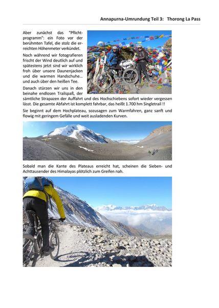 Produktbild: Annapurna-Umrundung mit dem Mountainbike