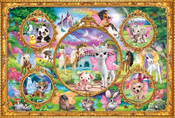 Produktbild: KIPU100T.Animal Club,Einhorn-Tierwelt