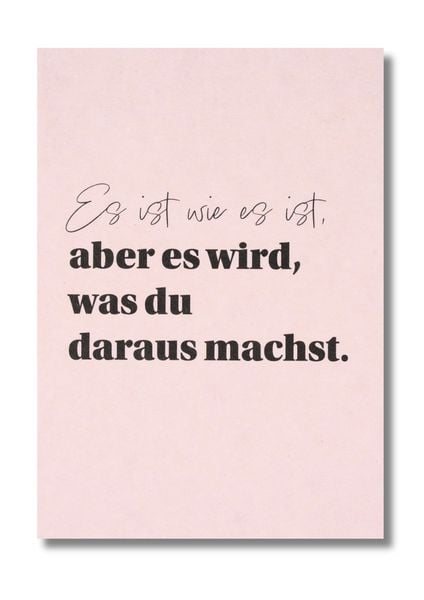 Produktbild: KEITCARDS Postkarten Selflove, Achtsamkeit Gru&szlig;karten im Set, 6 Karten