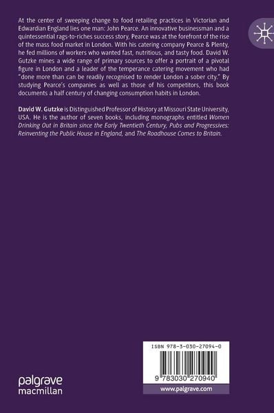 Produktbild: John Pearce and the Rise of the Mass Food Market in London, 1870&ndash;1930